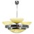 Czech Art Deco Opaline Glass Chandelier, 1940s For Sale - Image 16 of 16