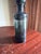 Vintage Mid Century 1960s Mini Hurricane Lantern Blue Glass For Sale - Image 9 of 9