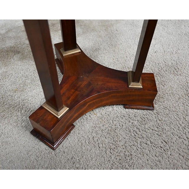 Brown Early 19th Century Directoire Mahogany Side Table For Sale - Image 8 of 12