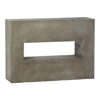 Modern Minimalist Cement Hole Planter For Sale