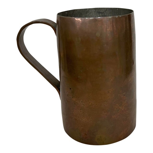 Handmade Copper Tankard Mug For Sale