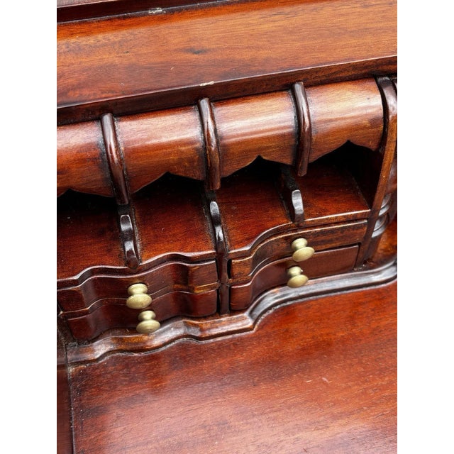 Small Salesman Sample Desk and Chair with Secret Drawers, Set of 2 For Sale - Image 7 of 18