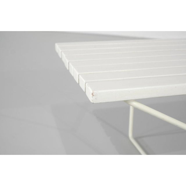 Bench 400 in White Wood by Harry Bertoia for Knoll International, 1970s For Sale - Image 6 of 15