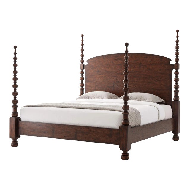 English Country King Bed Chairish