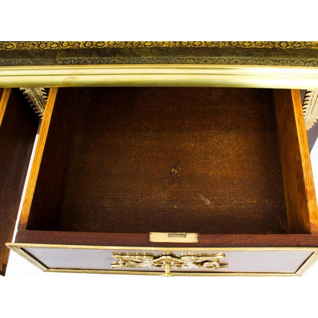 French Empire Bureau Plat Desk, 19th Century For Sale - Image 18 of 18