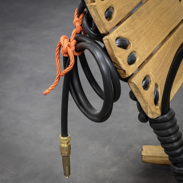 Early 21st Century Hosepipe Rocking Chair by Sander Bokkinga for Bok, Netherlands, 2020s For Sale - Image 5 of 9