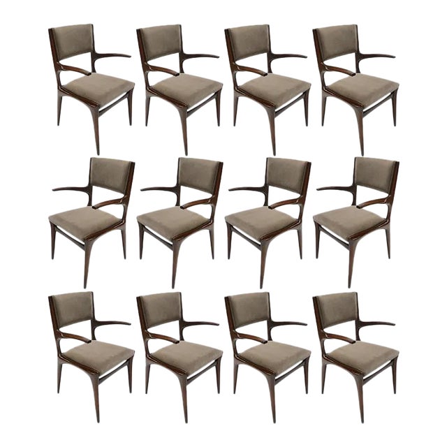 Carlo de Carli Dining Chairs - Set of 12 For Sale