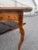 Antique table from France. Picked up at a dealer in New York. Dovetail construction. Beautifully curved legs had a bit of...