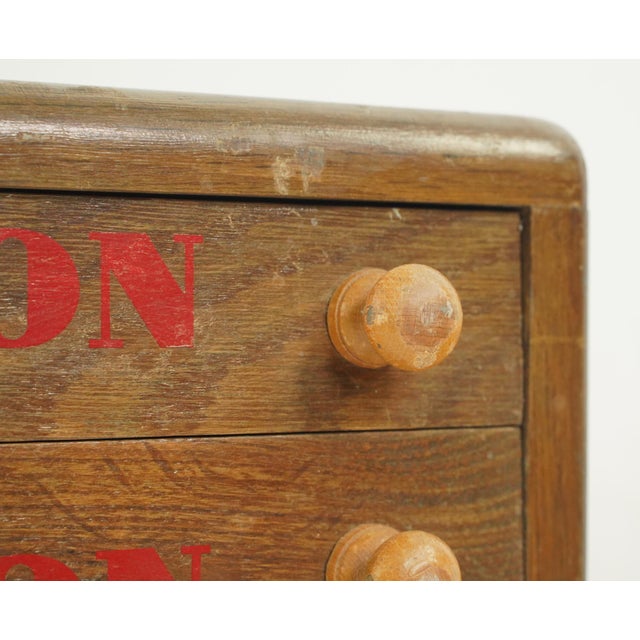 Vintage French Canson Paper Storage Cabinet For Sale - Image 4 of 10