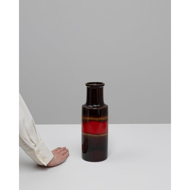 20th Century German 'W. Germany'' Ceramic Vase For Sale - Image 17 of 18