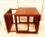 Kai Kristiansen Kai Kristiansen Cube Nesting Tables in Teak Set of 3 Model 33 1960s Danish Modern For Sale - Image 4 of 12