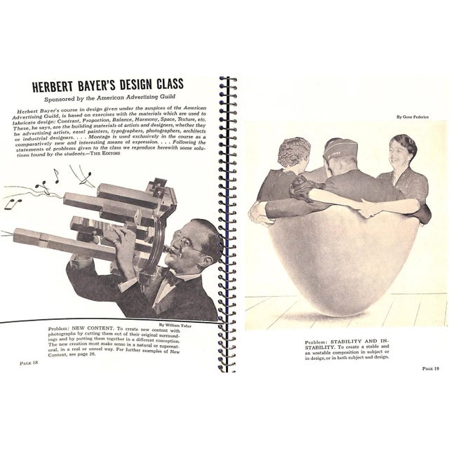 "A-D an Intimate Journal of Art Directors and Production Managers" June-July 1941 Leslie, Robert L. & Seitlin, Percy [Co-Editors] For Sale In New York - Image 6 of 12