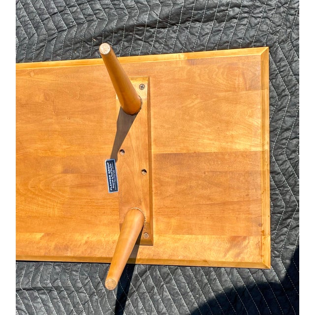 Paul McCobb Mid-Century Modern Planner Group Maple Coffee Table - Restored For Sale - Image 10 of 12
