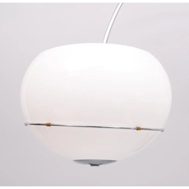White Large Gepo Amsterdam Wall Arc Lamp, 1970s For Sale - Image 8 of 11