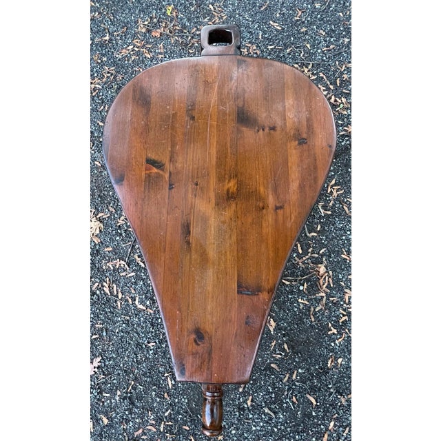 Wood Vintage Pine Bellows Inspired Coffee Table For Sale - Image 7 of 7