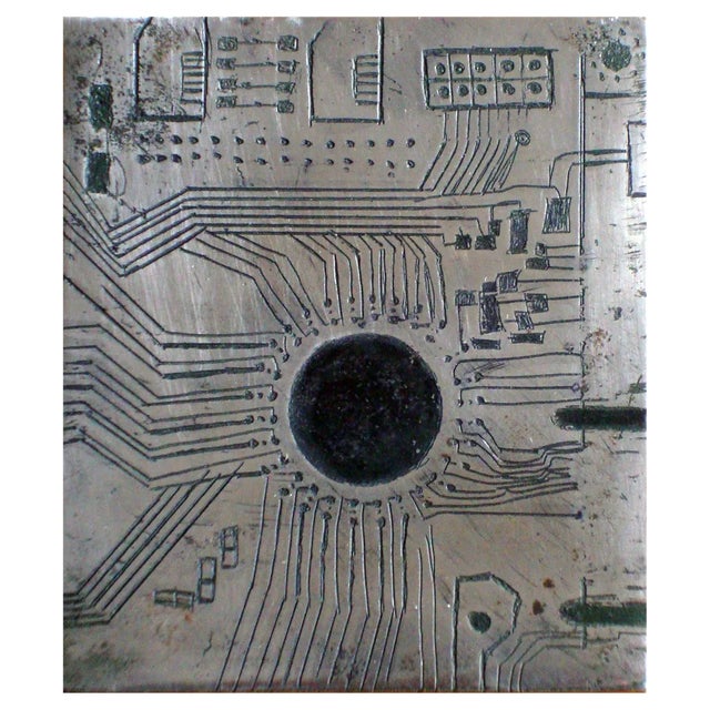 Zane Elerte, Home, 21st Century, Etched Matte Iron For Sale