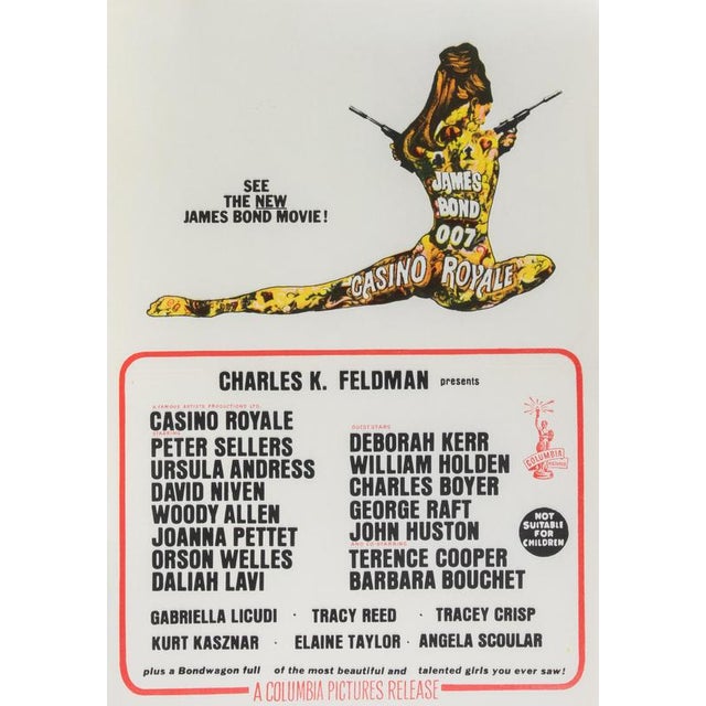 Casino Royale Film Poster, Australia, 1967 For Sale - Image 3 of 5