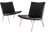 Danish Airport Lounge Chairs from Hans Wegner, 1958, Set of 2 For Sale