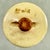 Gold 19th Century Satsuma Porcelain Pigeon Obi Button For Sale - Image 8 of 11