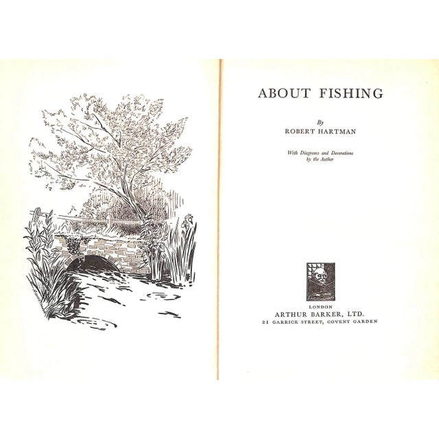 Traditional "About Fishing" 1935 Hartman, Robert For Sale - Image 3 of 10
