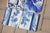 18th Century Antique Portuguese Blue & White Tiles With Floral Cartouche and Landscape Motifs Set of 6 For Sale - Image 4 of 8