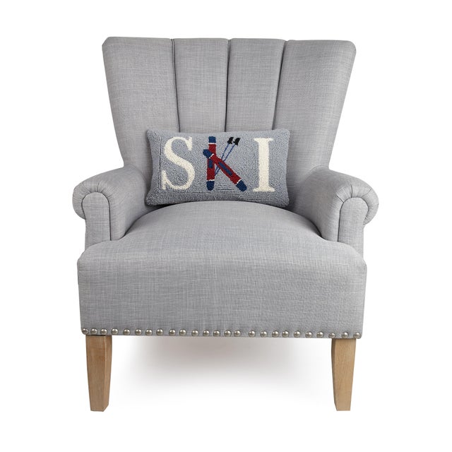 100% wool hooked throw pillow / accent pillow. Cotton/Velvet Blend backing. Includes 100% polyester insert with zipper...