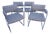 Set of Four Mid 20th Century Thayer Coggin Chairs, Designed by Milo Baughman For Sale