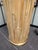 1960s Mid Century Bamboo Split Rattan Column Shaped Table Lamp With Brass Details For Sale - Image 4 of 9