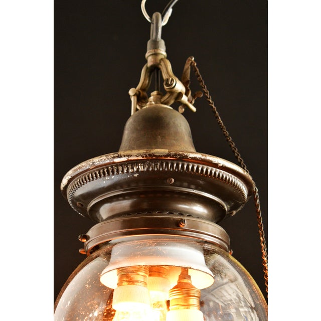19th Century Welsbach Gas Pendant From Chimera Watts For Sale - Image 9 of 10