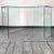 Vintage Curved Glass Table For Sale - Image 5 of 13