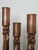 Brutalist Copper Candle Holders by Thomas R. Markusen For Sale - Image 10 of 12