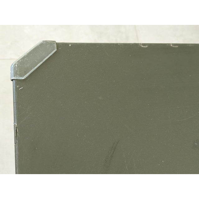 Desk in Metal and Grey Vinyl by BBPR for Olivetti Synthesys, 1963 For Sale - Image 18 of 18