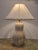 Swedish Modern Table Lamp with Ceramic Base attributed to Anna-Lisa Thomson fir Upsala Ekeby, 1890s For Sale - Image 11 of 14