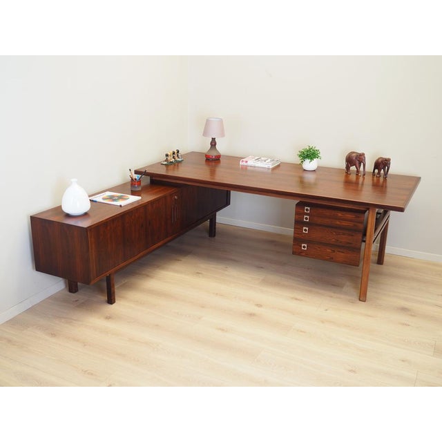 Danish Rosewood Desk by Arne Vodder for Sibast, 1960s For Sale - Image 3 of 17
