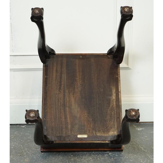 Piano Stool with Storage on Claw & Ball Feet from Laidler Robsons For Sale - Image 18 of 18