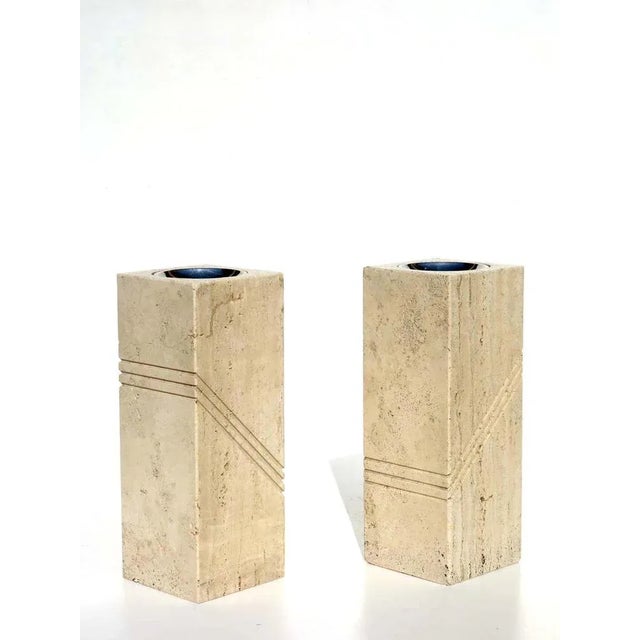Travertine Ashtrays, 1970s, Set of 2 For Sale - Image 10 of 10