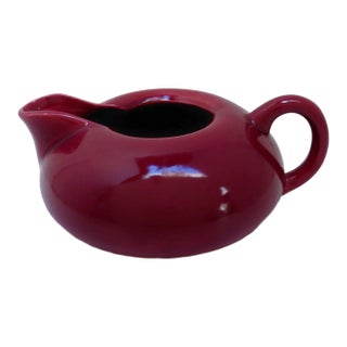 Vintage Burgundy Low Pitcher For Sale
