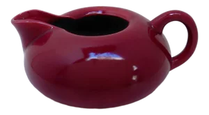 Vintage Burgundy Low Pitcher