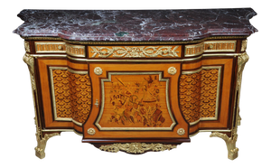 Commode/Chest of Drawers in the style of Jean Henri Riesener