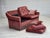 Scandinavian 2-Seater Sofa in Pink Furniture Velour, 1980s For Sale - Image 4 of 17