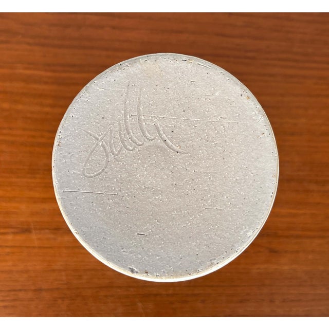 Mid-Century Modern Danish Studio Pottery Vase from Pottestuen Keramik Frederikshavn, 1960s For Sale - Image 13 of 14