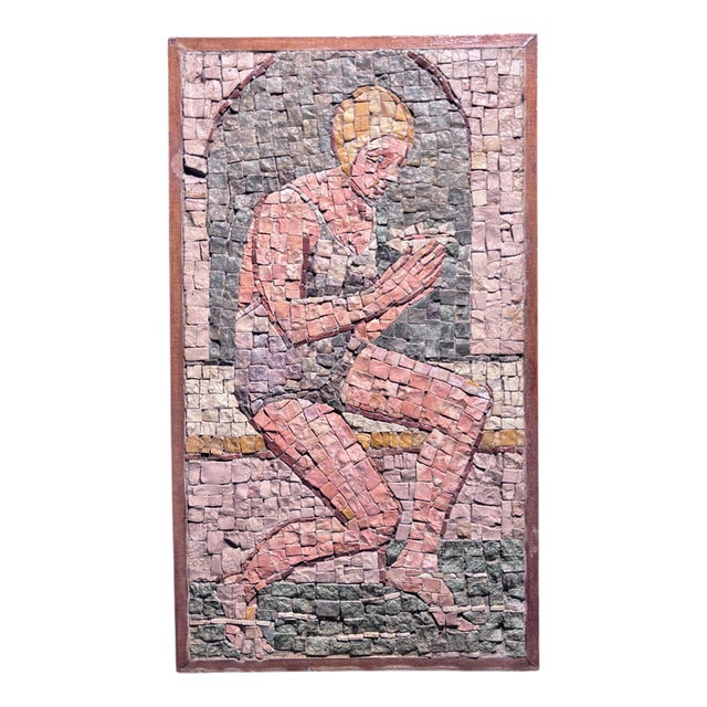 Edita Broglio, The Shell-Bather Mosaic, 1945 For Sale