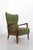 Danish Modern Lounge Chair in Beech and Green Wool by Fritz Hansen, 1940s For Sale - Image 18 of 18