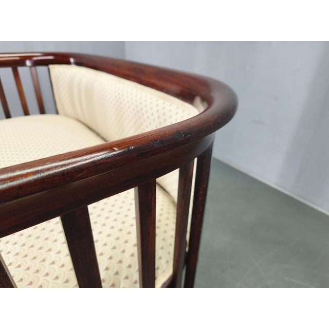 Vintage Beech Sofa by Josef Hoffmann, 1920s For Sale - Image 9 of 16