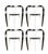 Model 952 Reverse Chairs by Andrea Branzi for Cassina, 1990s, Set of 4 For Sale - Image 14 of 14