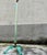 Green Murano Glass 4-Feet Floor Lamp attributed to Barovier & Toso, Italy, 1930s-1940s For Sale - Image 4 of 18