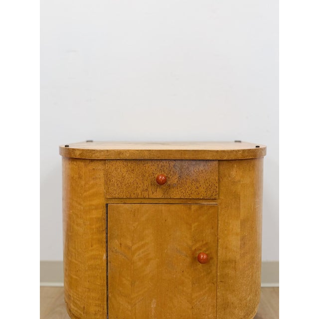Art Deco 1930s End Table Vintage Antique Side Table Rare Accent Find For Sale - Image 4 of 11