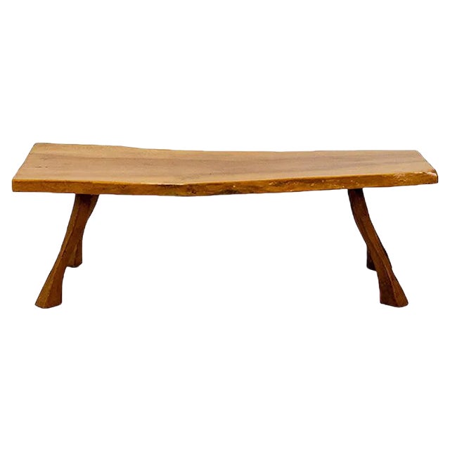 Tree Slab Coffee Table, 1960s For Sale