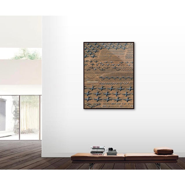 Edition Aerial Views Bernhard Lang Image: "AV_Boneyard_004" Size A: 44,3 x 59,0 inches / 112 x 150 cm Captured in 2022 In...