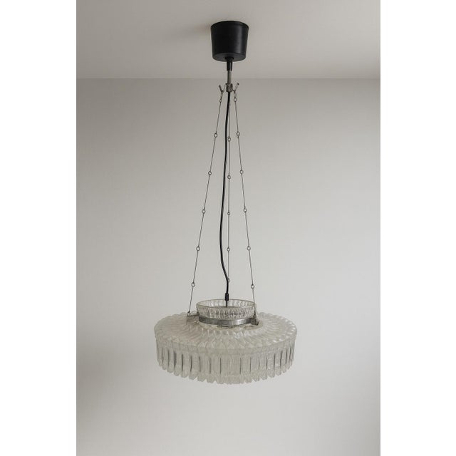 Mid-Century Modern Murano Glass Chandelier, Italy, 1960s For Sale - Image 4 of 9